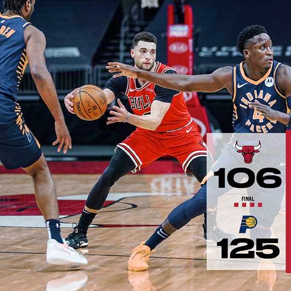 12月27日 NBA常规赛 步行者vs公牛 全场录像