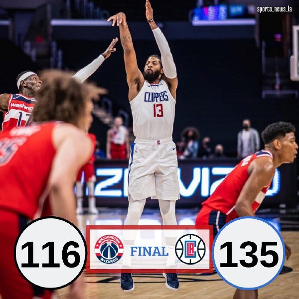 02月24日 NBA常规赛 奇才vs快船 全场录像