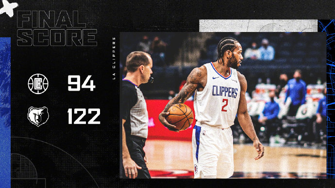 02月26日 NBA常规赛 快船vs灰熊 全场录像
