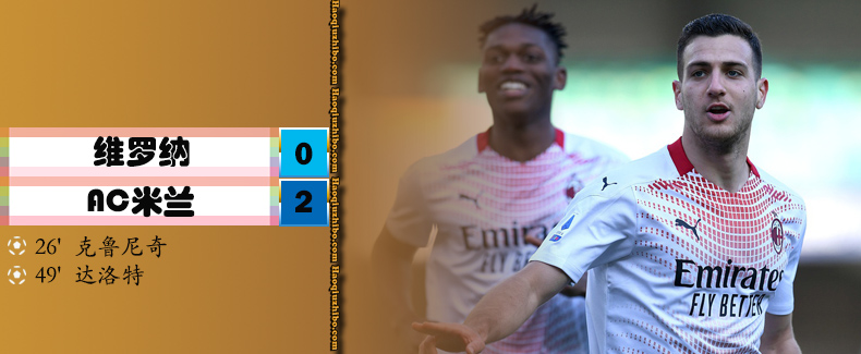 维罗纳0-2AC米兰