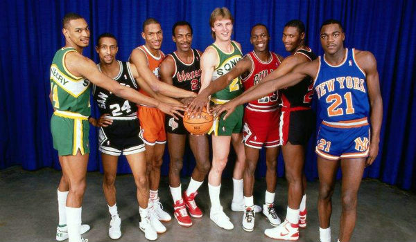 1987年NBA全明星扣篮大赛全场录像【乔丹罚球线起跳经典永铸】