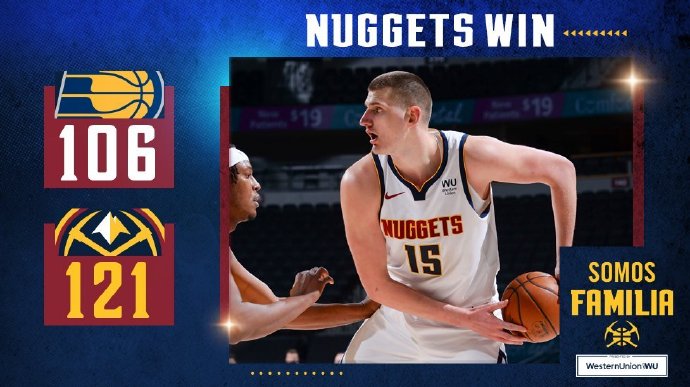03月16日 NBA常规赛 步行者vs掘金 全场录像
