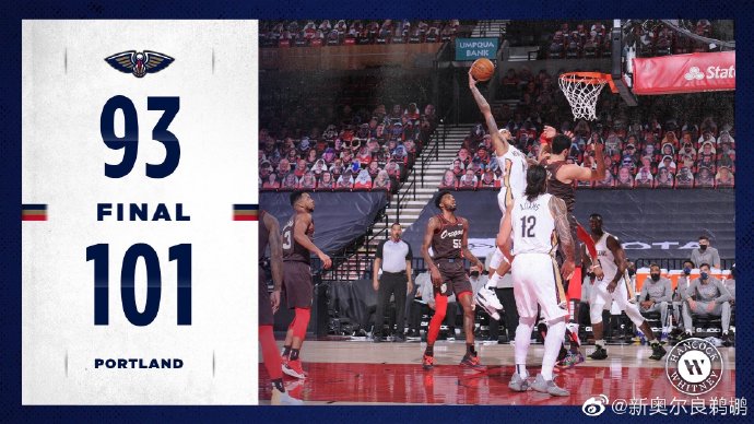03月19日 NBA常规赛 鹈鹕vs开拓者 全场录像