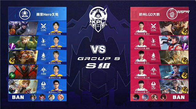 2021年KPL春季赛常规赛第1轮 Hero久竞 vs LGD大鹅 全场录像