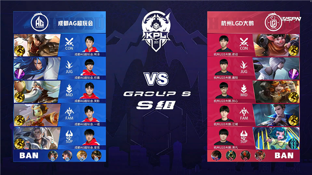 2021年KPL春季赛常规赛第1轮 LGD大鹅 vs AG超玩会 全场录像