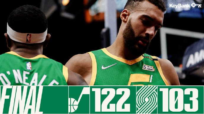 04月09日 NBA常规赛 开拓者vs爵士 全场录像