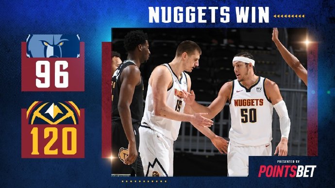 04月27日 NBA常规赛 灰熊vs掘金 全场录像