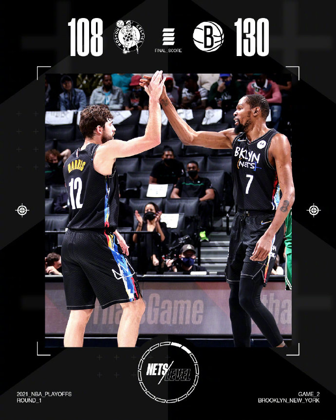 05月26日 NBA季后赛首轮G2 凯尔特人vs篮网 全场录像