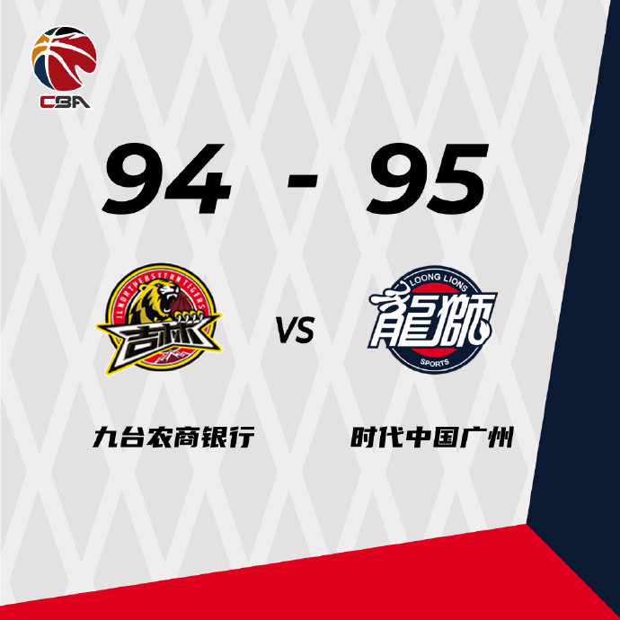 10月31日 CBA常规赛 吉林vs广州 全场录像