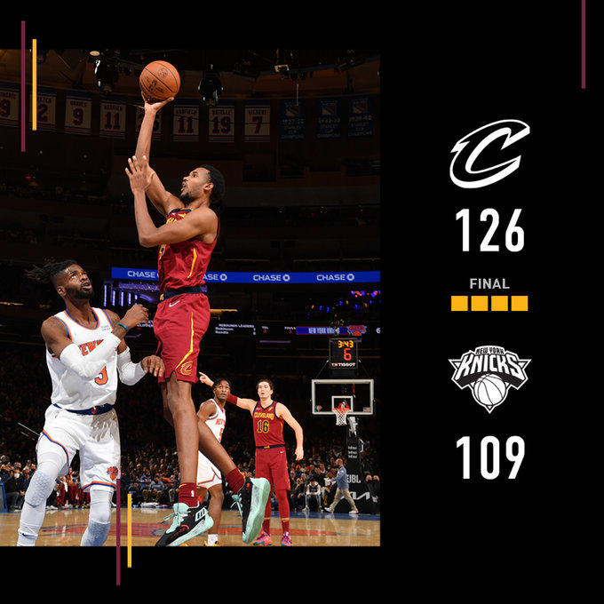 11月08日 NBA常规赛 骑士vs尼克斯 全场录像