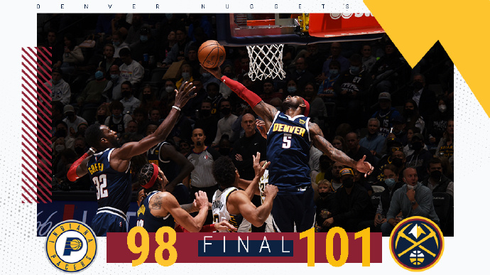 11月11日 NBA常规赛 步行者vs掘金 全场录像