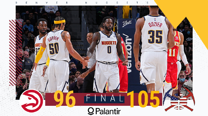 11月13日 NBA常规赛 老鹰vs掘金 全场录像