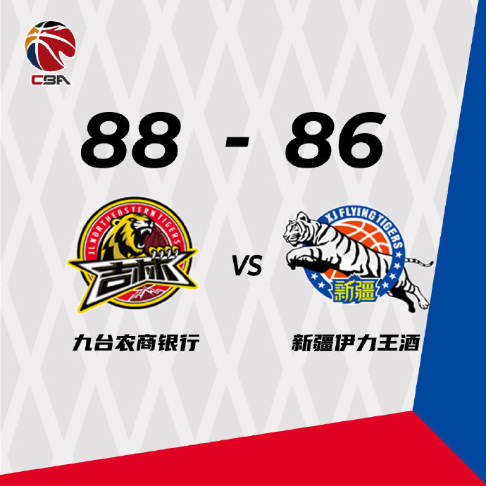 11月14日 CBA常规赛 新疆vs吉林 全场录像