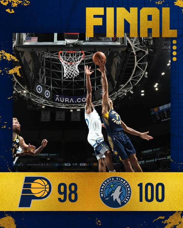 11月30日 NBA常规赛 步行者vs森林狼 全场录像