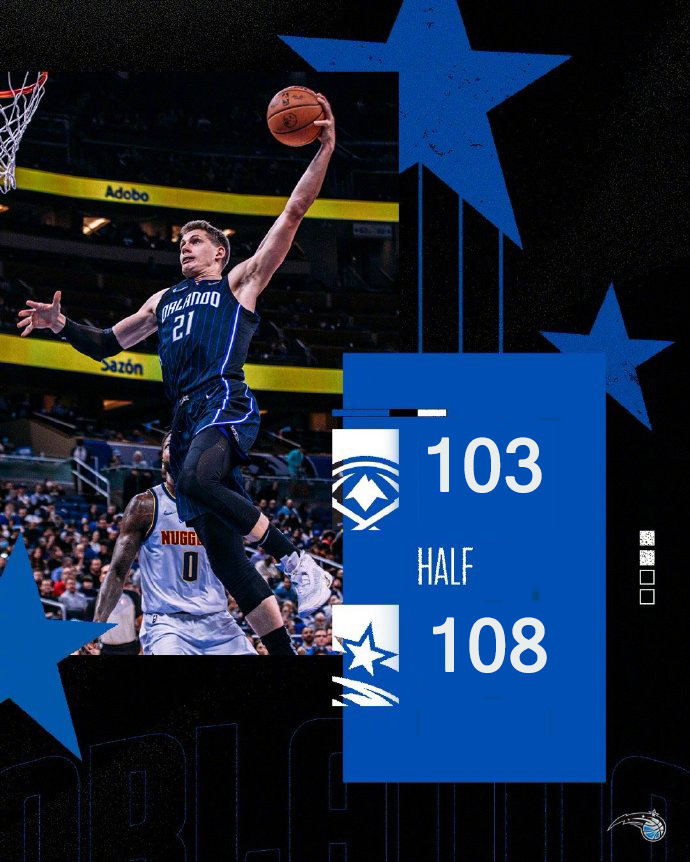 12月02日 NBA常规赛 掘金vs魔术 全场录像