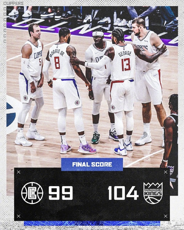 12月05日 NBA常规赛 快船vs国王 全场录像
