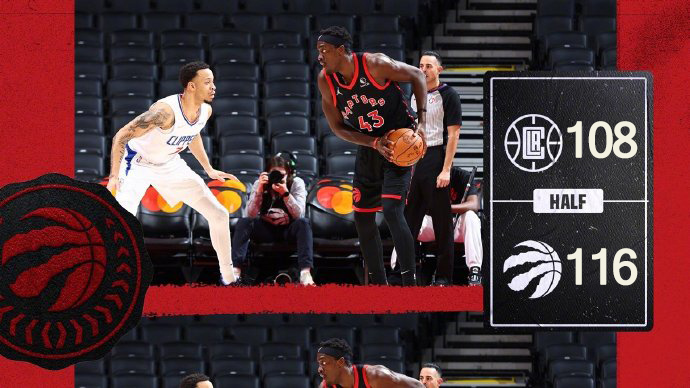 01月01日 NBA常规赛 快船vs猛龙 全场录像