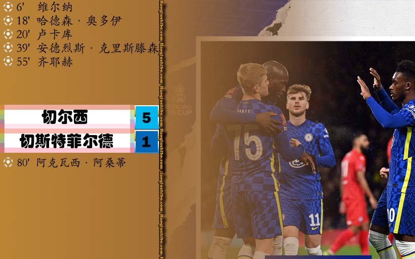 01月09日 足总杯第3轮 切尔西vs切斯特菲尔德 全场录像