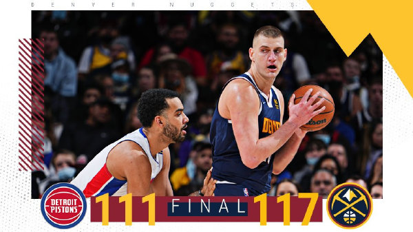 01月24日 NBA常规赛 活塞vs掘金 全场录像