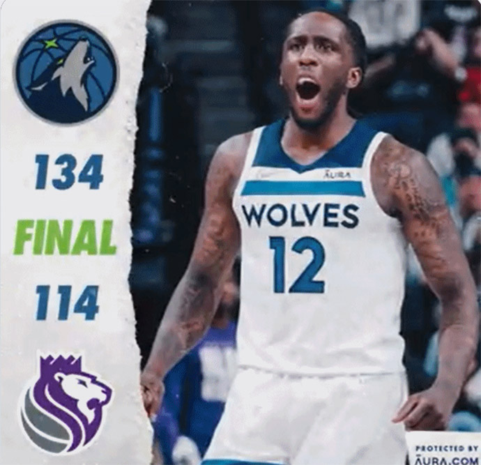 02月09日 NBA常规赛 森林狼vs国王 全场录像