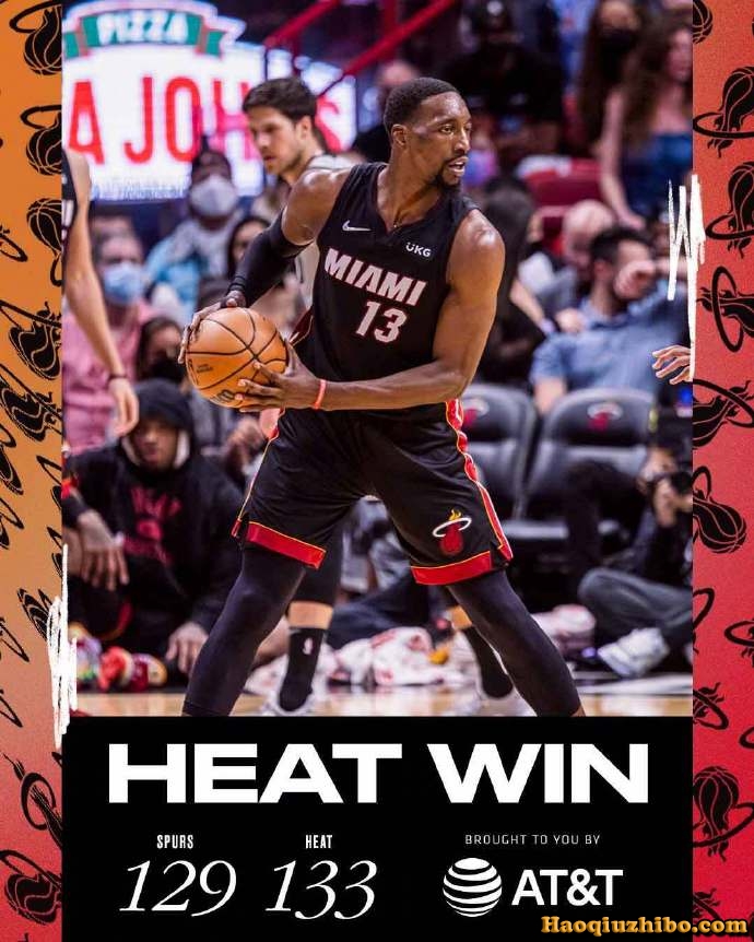 02月27日 NBA常规赛 马刺vs热火 全场录像