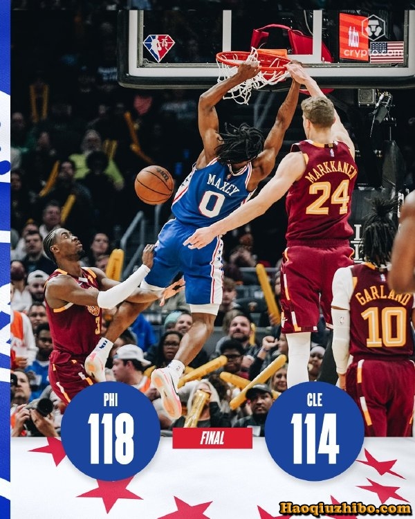 03月17日 NBA常规赛 76人vs骑士 全场录像