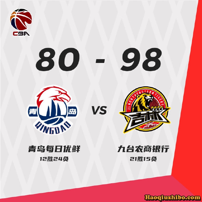 03月17日 CBA常规赛 青岛vs吉林 全场录像