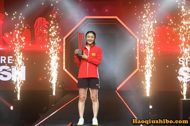2022WTT大满贯新加坡站女单决赛 陈梦vs王曼昱 全场录像