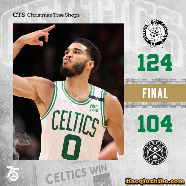 03月21日 NBA常规赛 凯尔特人vs掘金 全场录像