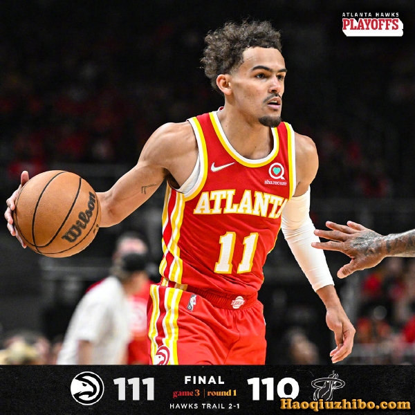 04月23日 NBA季后赛首轮G3 热火vs老鹰 全场录像