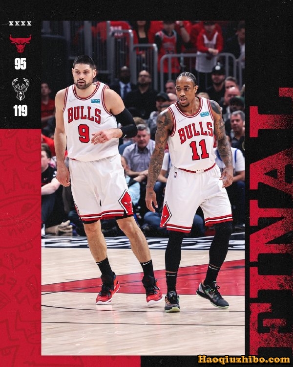 04月25日 NBA季后赛首轮G4 雄鹿vs公牛 全场录像