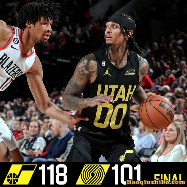 10月05日 NBA季前赛 爵士vs开拓者 全场录像