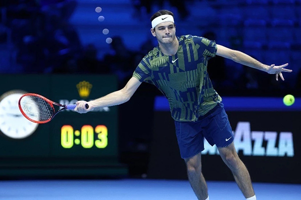 2022ATP年终总决赛男单第3轮 阿利亚西姆vs弗里茨 全场录像