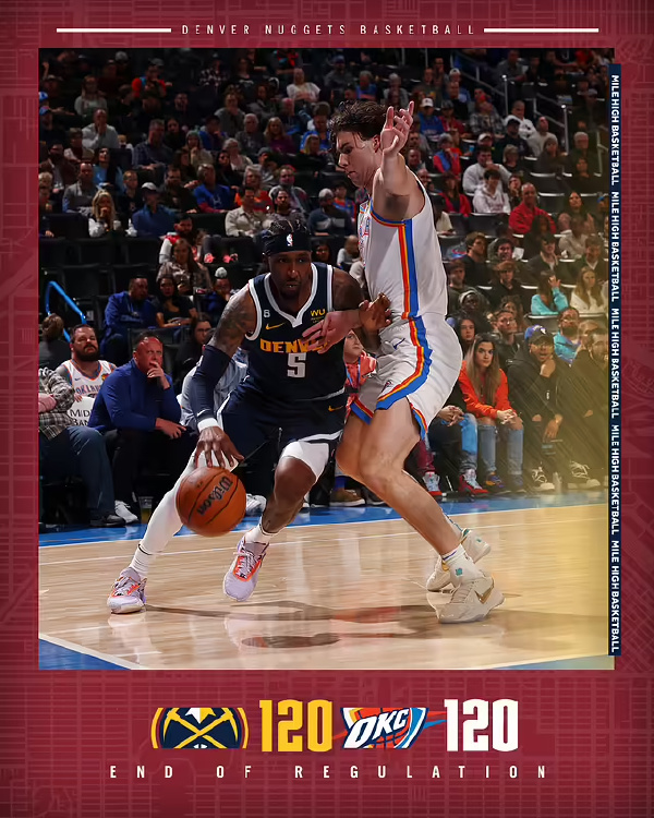 11月24日 NBA常规赛 掘金vs雷霆 全场录像