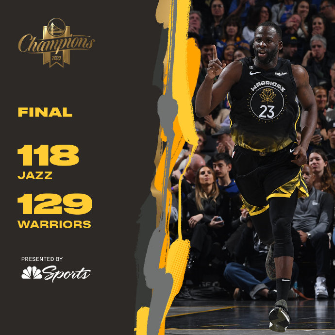 11月26日 NBA常规赛 爵士vs勇士 全场录像