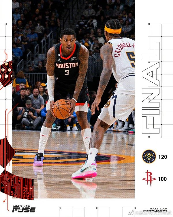 12月01日 NBA常规赛 火箭vs掘金 全场录像