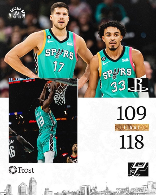 12月09日 NBA常规赛 火箭vs马刺 全场录像