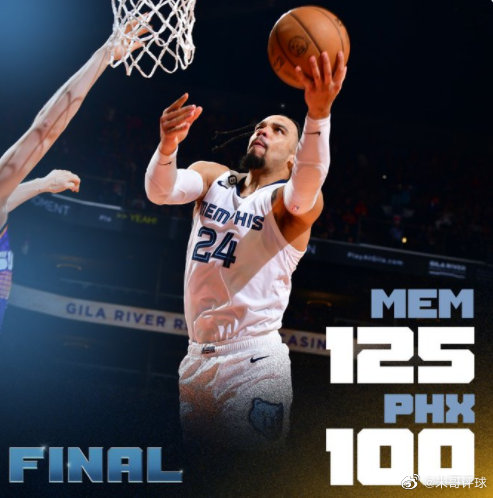 12月24日 NBA常规赛 灰熊vs太阳 全场录像