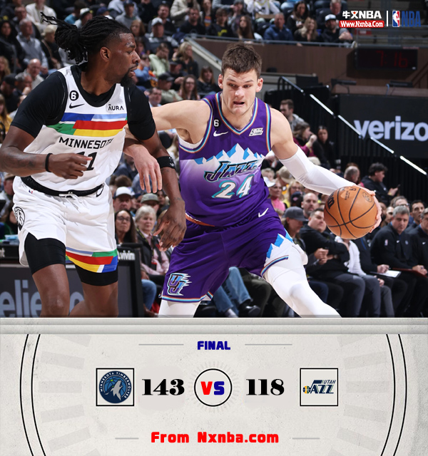 02月09日 NBA常规赛 森林狼vs爵士 全场录像