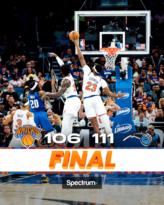 03月24日 NBA常规赛 尼克斯vs魔术 全场录像