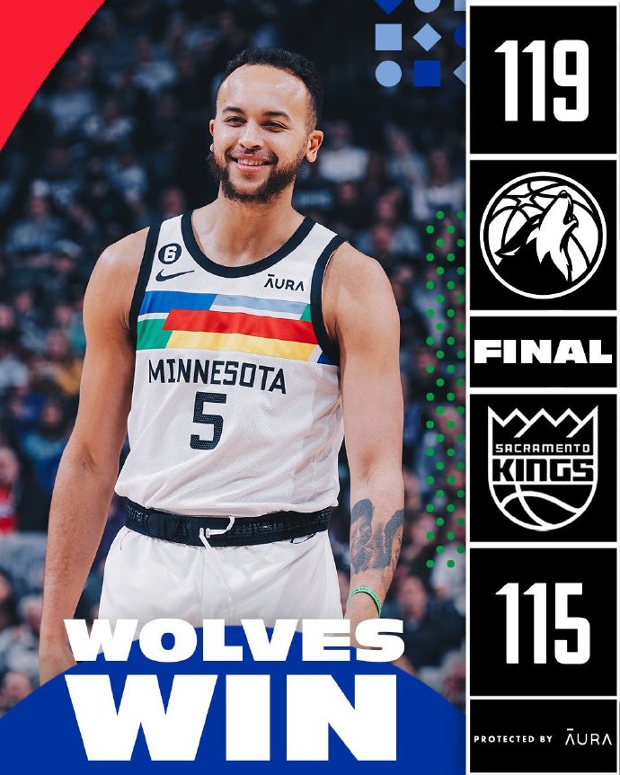 03月28日 NBA常规赛 森林狼vs国王 全场录像