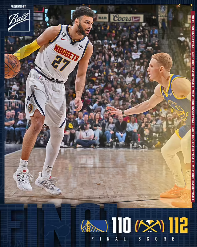 04月03日 NBA常规赛 勇士vs掘金 全场录像