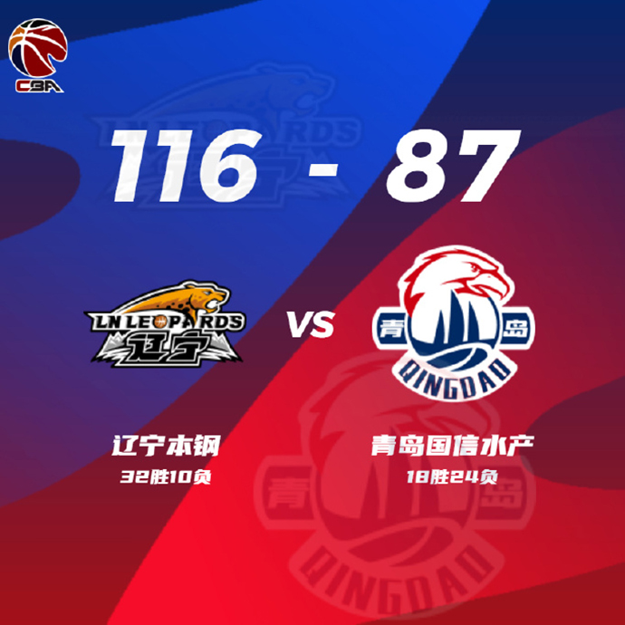 04月05日 CBA常规赛最后一轮 辽宁vs青岛 全场录像