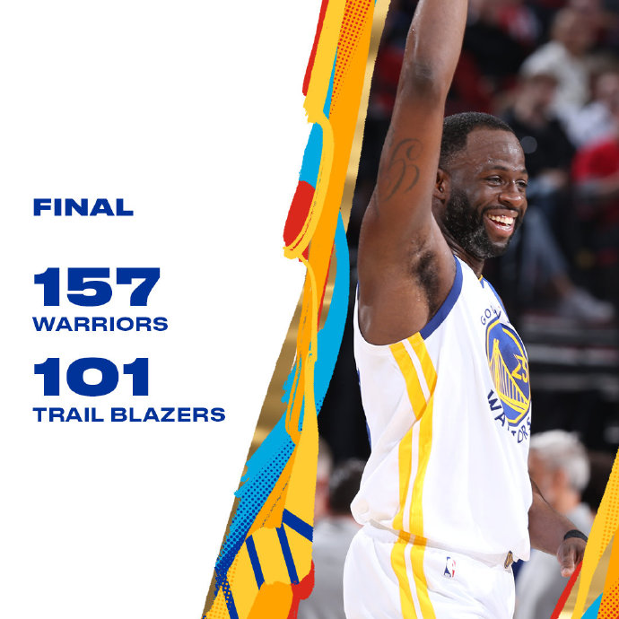 04月10日 NBA常规赛 勇士vs开拓者 全场录像