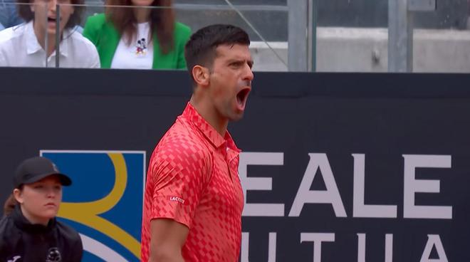 2023ATP罗马站男单1/8决赛 德约科维奇vs诺里 全场录像