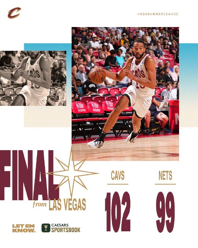 07月17日 NBA夏季联赛 篮网vs骑士 全场录像