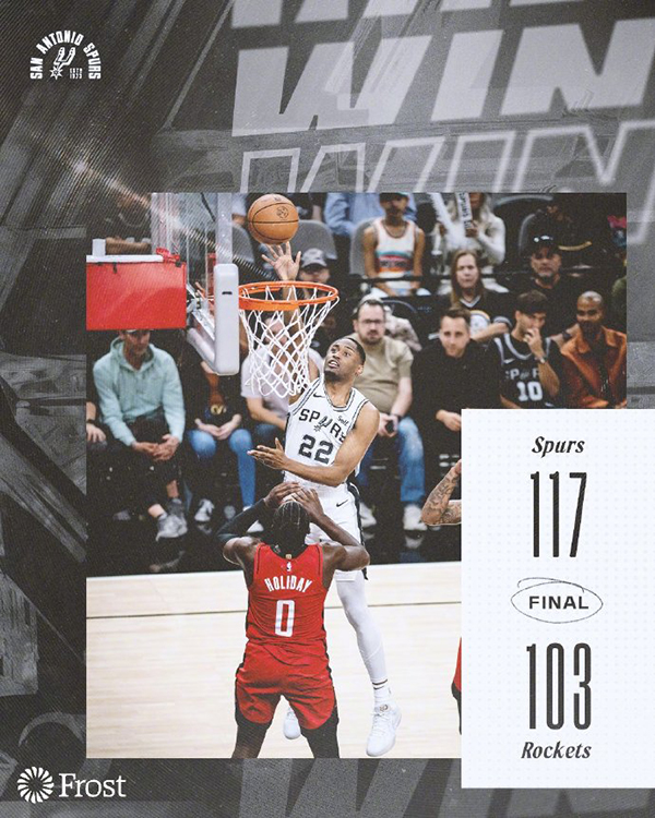 10月19日 NBA季前赛 火箭vs马刺 全场录像