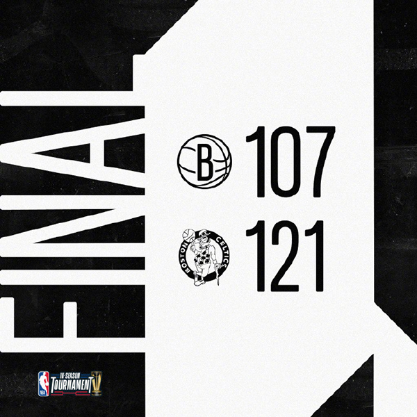 11月11日 NBA季中锦标赛 篮网vs凯尔特人 全场录像