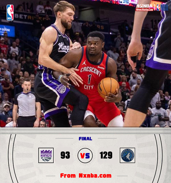 11月21日 NBA常规赛 国王vs鹈鹕 全场录像