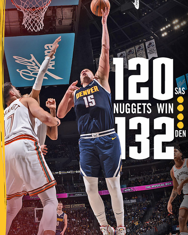 11月27日 NBA常规赛 马刺vs掘金 全场录像